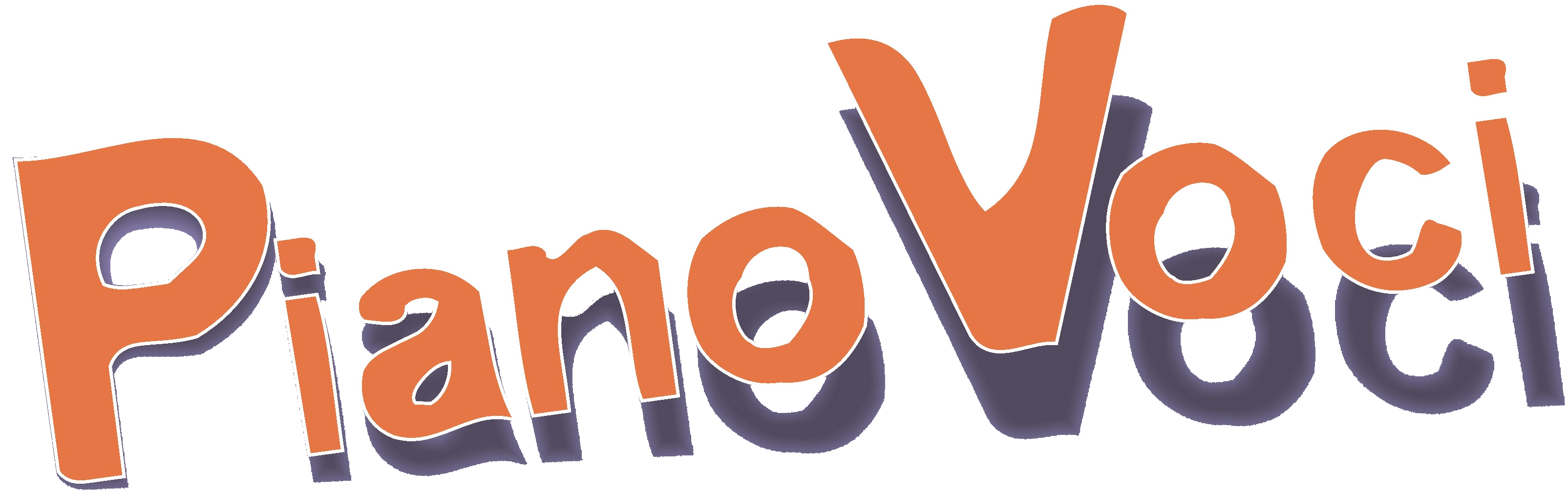 Schriftzug 'PianoVoci'